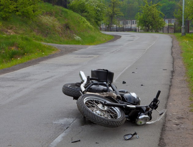 Un incidente motociclistico